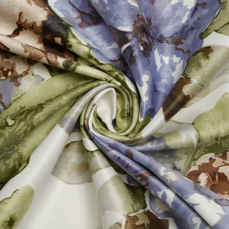 Swayam Jamini Floral Curtain media 5