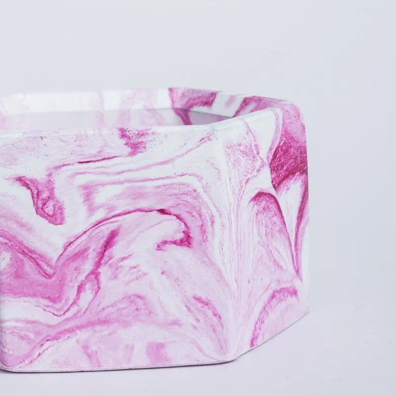 Mixona Concrete Planter - Pink media 4