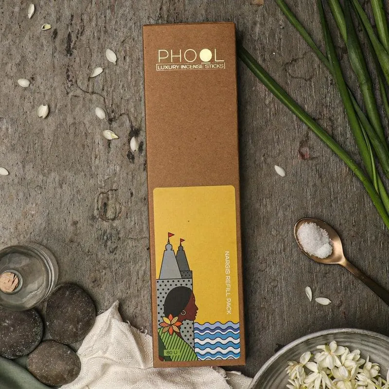 Phool Natural Incense Sticks Refill pack - Nargis media 3