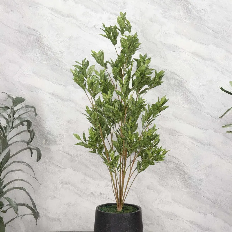Artificial Gy Croton Leaf Plant Without Pot - 4.9 Feet media 6
