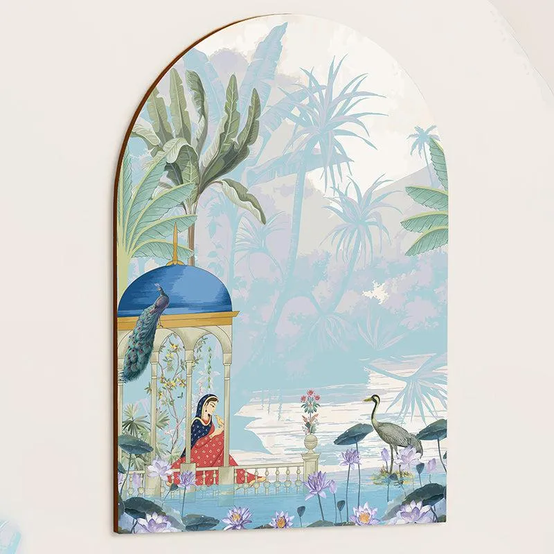 Khwabon Ka Bagh MDF Mughal Wall Art media 3