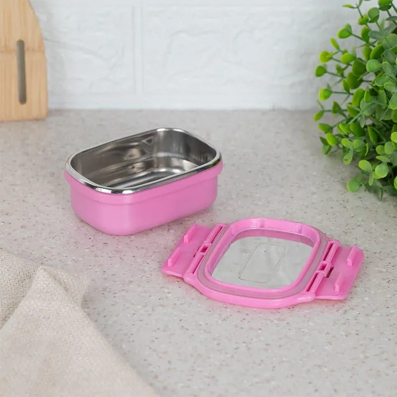 Port Microwave Safe Lunch Box (Pink) - 150 mL media 5