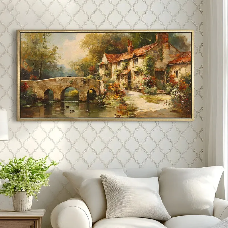 Courtyard Feast European Wall Art media 3
