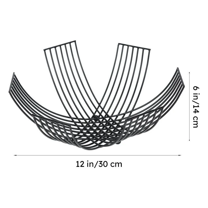 Retta Fruit Bowl - Black media 6