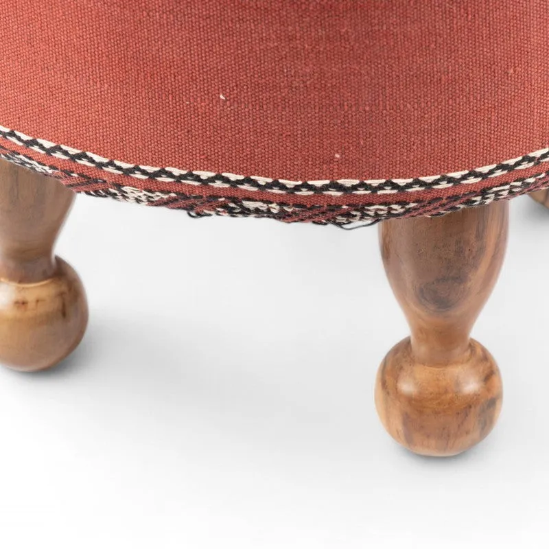 Hverix Acacia Wooden Ottomans - Set Of Two media 5