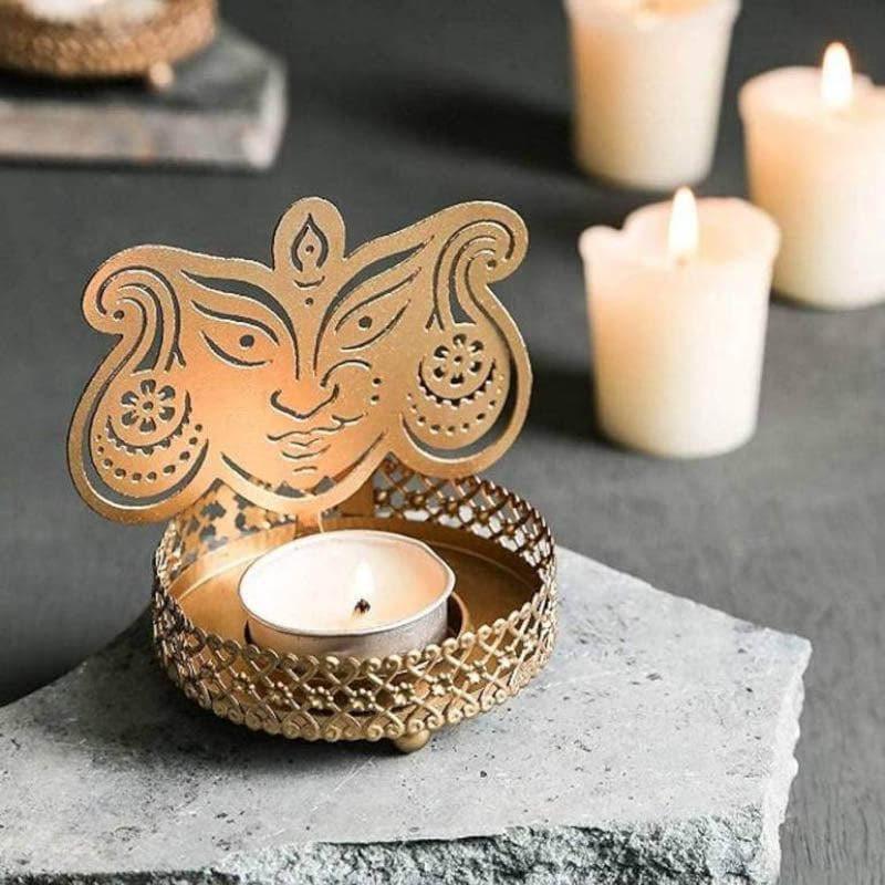 Durga Shadow Tealight Holder media 3