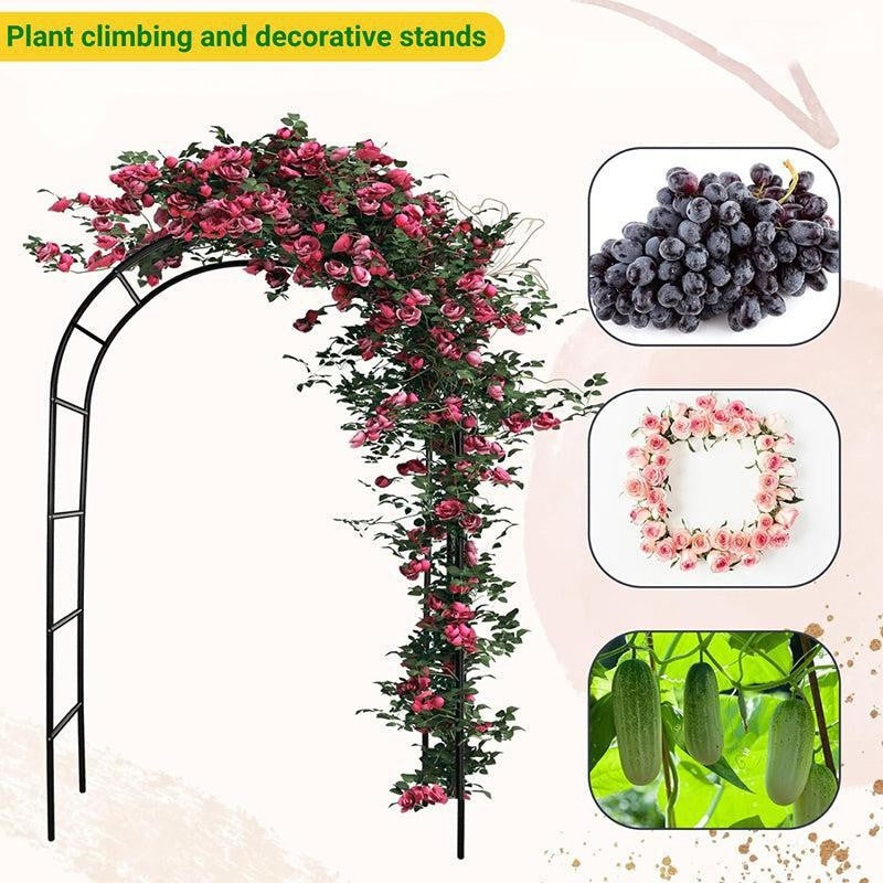Sylvan Arch Metal Planter Stand - Black media 6