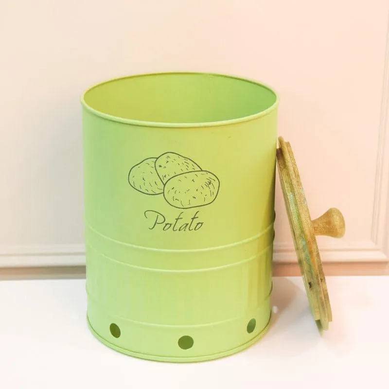 Chipo Potato Storage Container (Grey & Brown) -14L media 4