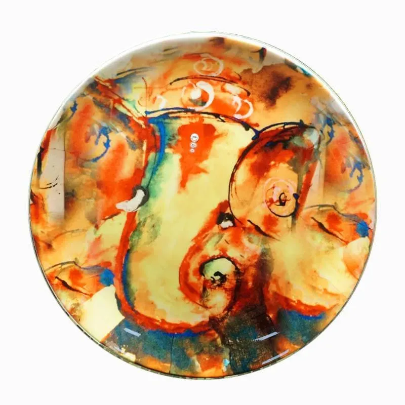 Vinayaka Inspired Decorative Plate media 4