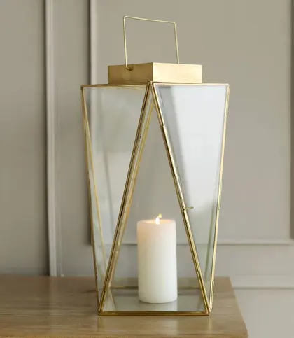 Glass · Brass