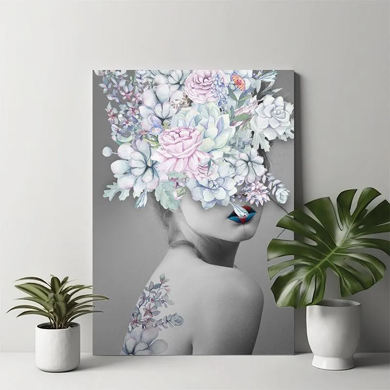Lady Fleur Canvas Wall Paintings media 2