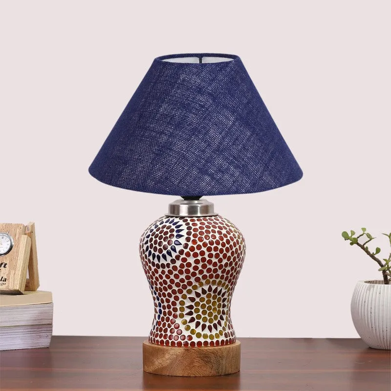 Baskira Wooden Table Lamp - Multicolor media 4