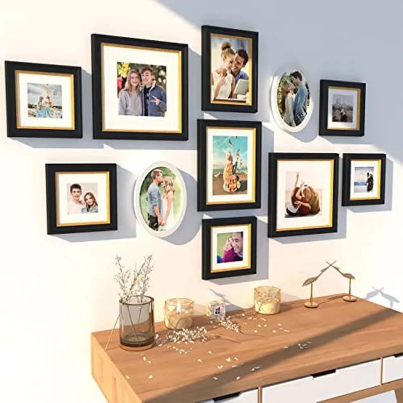 Memories Encased Photo Frame (Black) - Set Of Eleven media 1