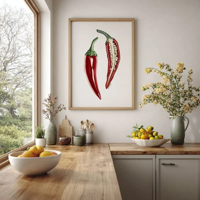 ChilliSplit Archival Canvas Wall Art - Brown media 5