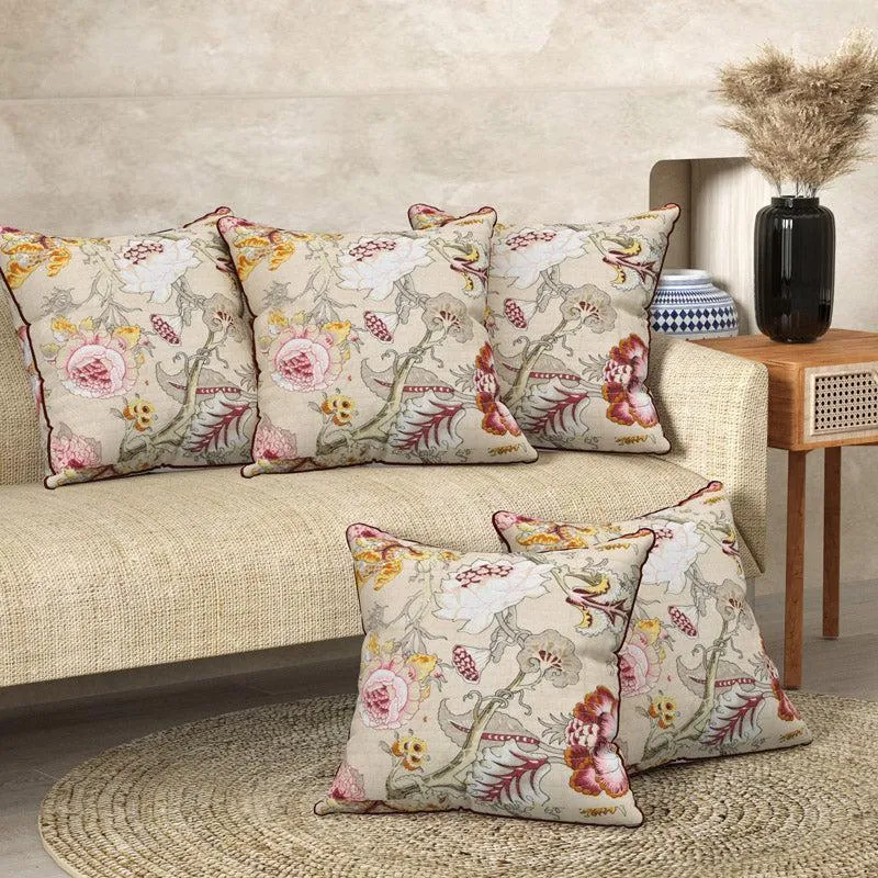 Vaniya Floral Cushion cover - Set Of Two media 3