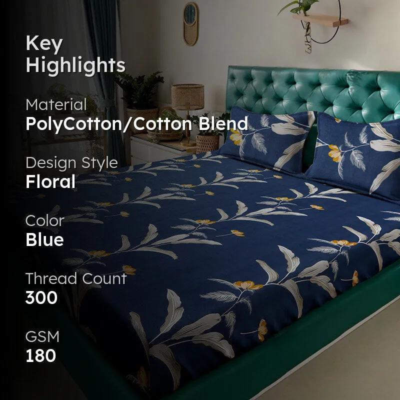 Kendra Fitted Bedsheet - 180 GSM media 2