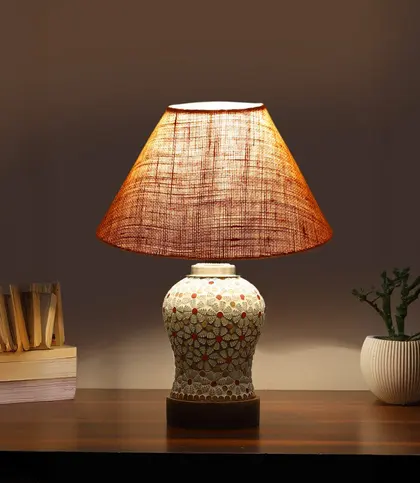 Glass · Wood · Jute