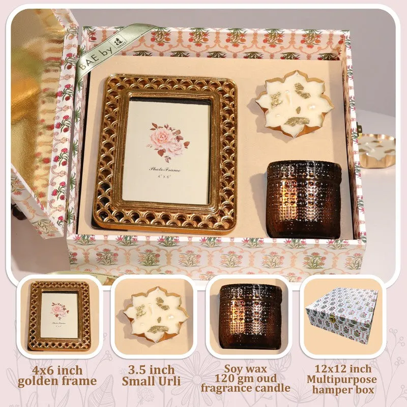 Auric Frame Diwali Hamper - Three Piece Set media 5