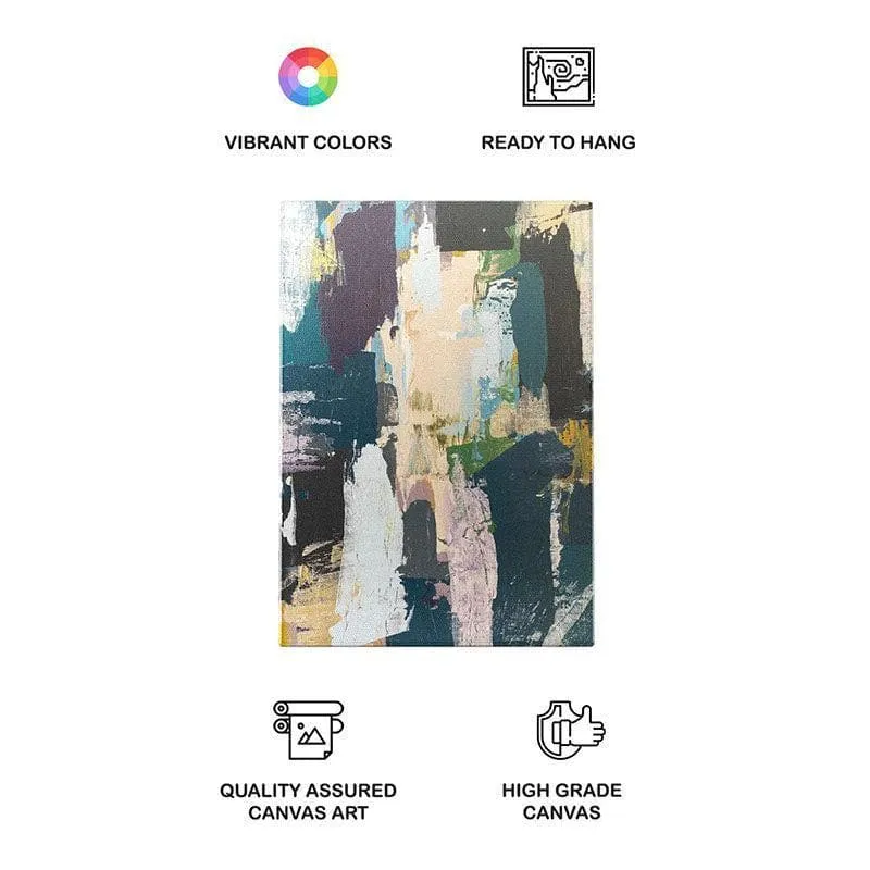 Tiffany Abstract Canvas Wall Painting - Gallery Wrap media 4