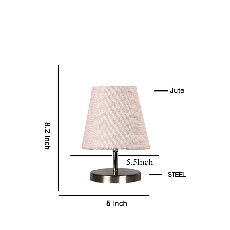Vidro Jute Table Lamp - Beige media 5