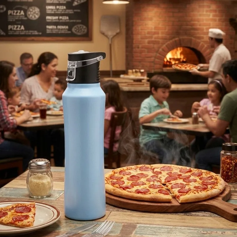 AquaSeal Airtight Bottle (Blue) - 600 mL media 5