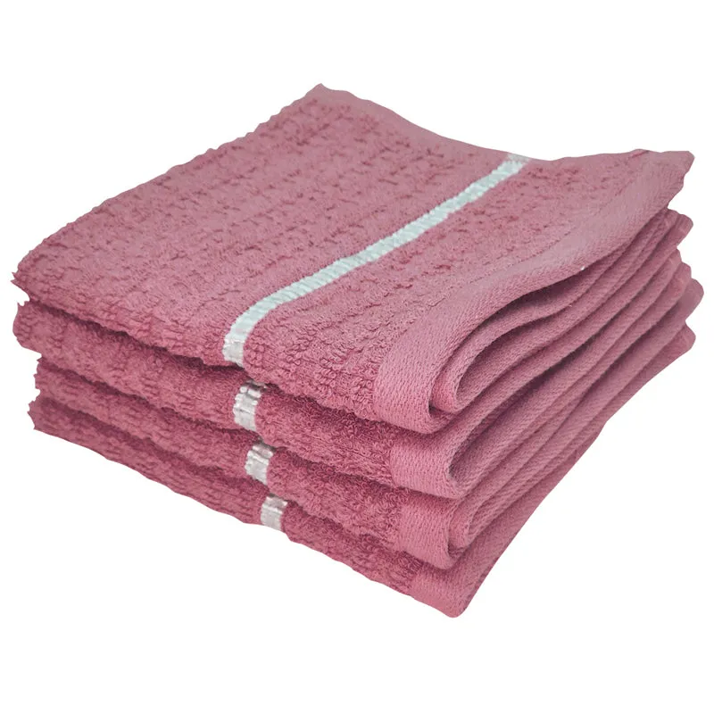 Junia Face Towel (Light Pink) - Set Of Four media 3