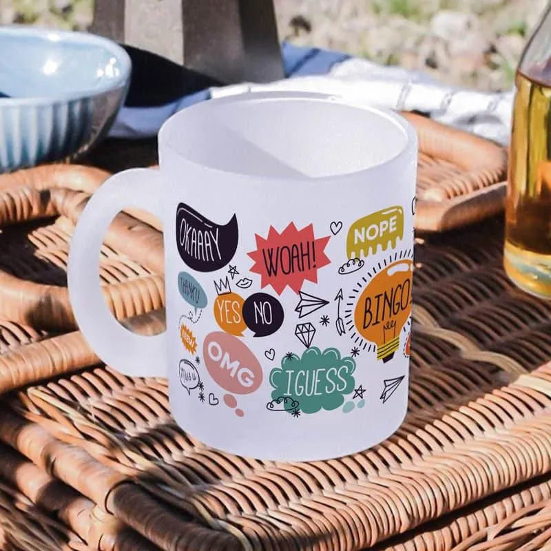 Funky Glass Coffee Mug (330 mL) media 4