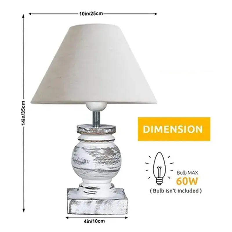 Aliora Nova Wooden Table Lamp - White media 6