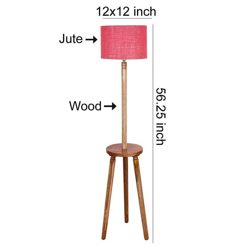 Tripod Floor Lamp - Pink media 7