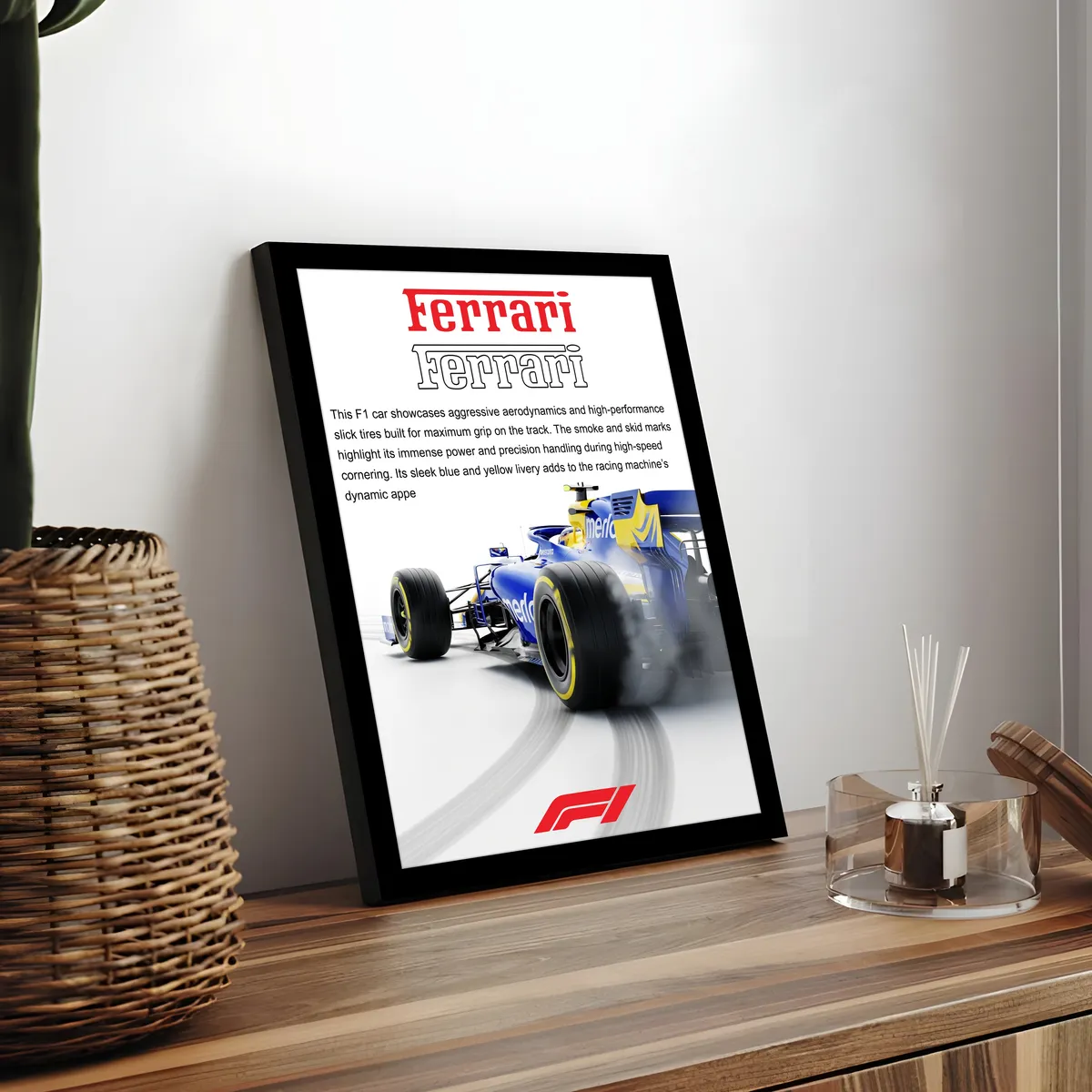 Ferrari on Track Wall Art & Painting media 3