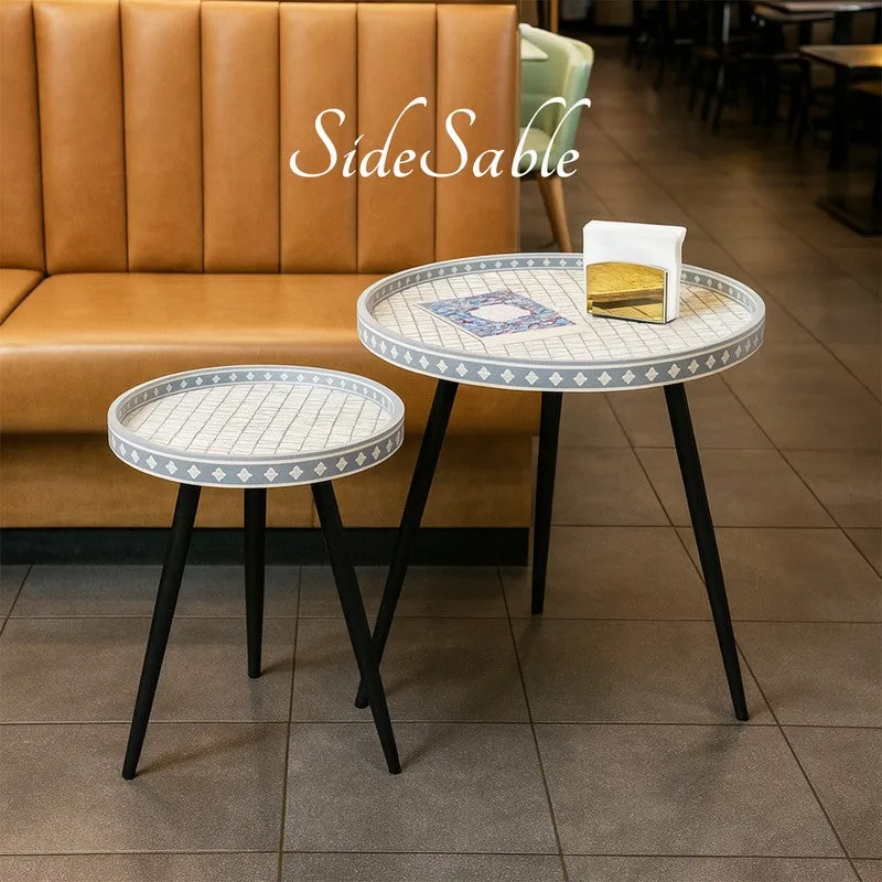 Metalia Moon Accent Table - Set Of Two media 5