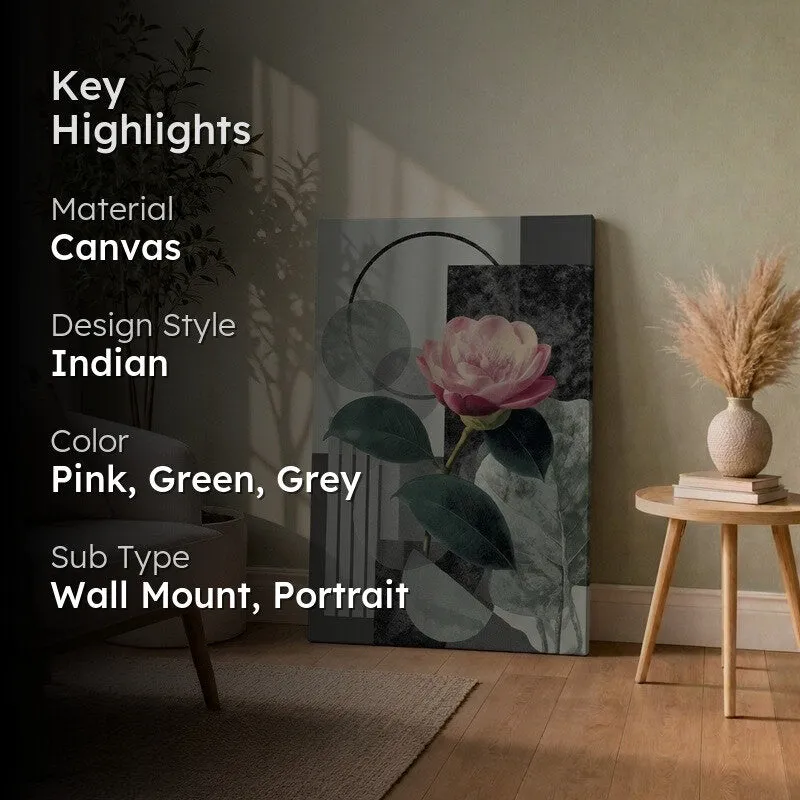 Florique Botanical Canvas Wall Art media 2
