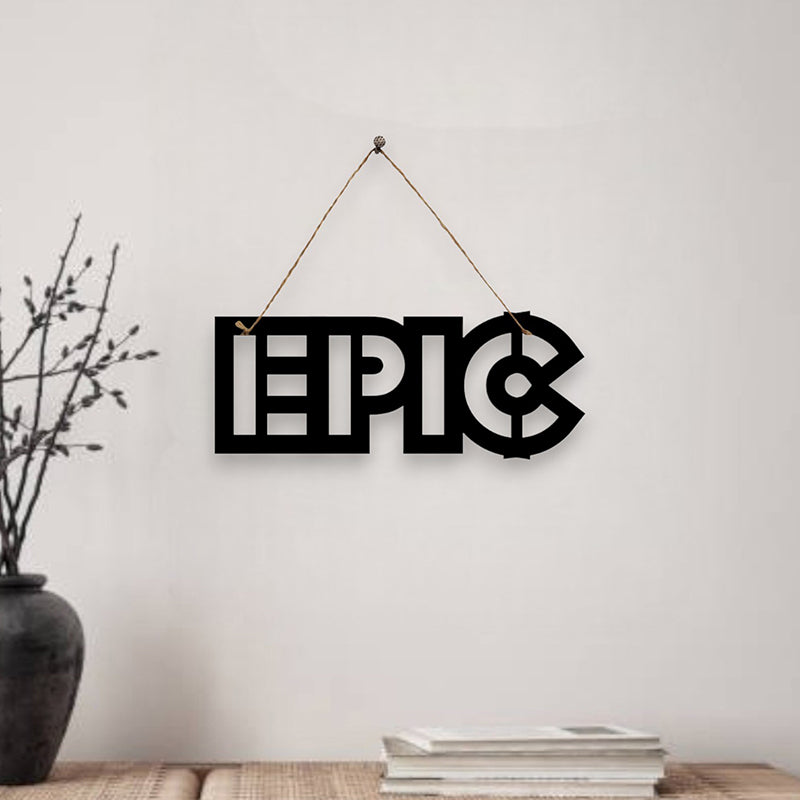 Epic Mild Steel Wall Accent