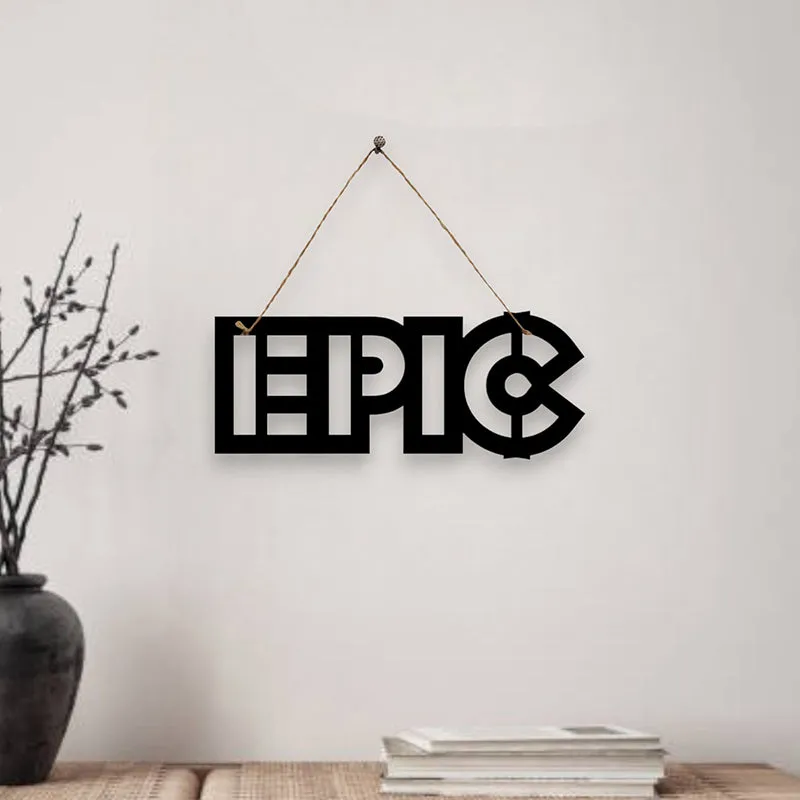 Epic Mild Steel Wall Accent media 1