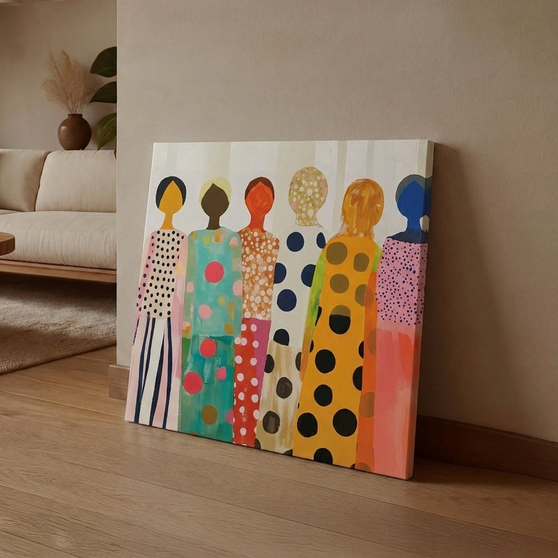 Painted Spirit Canvas Wall Art