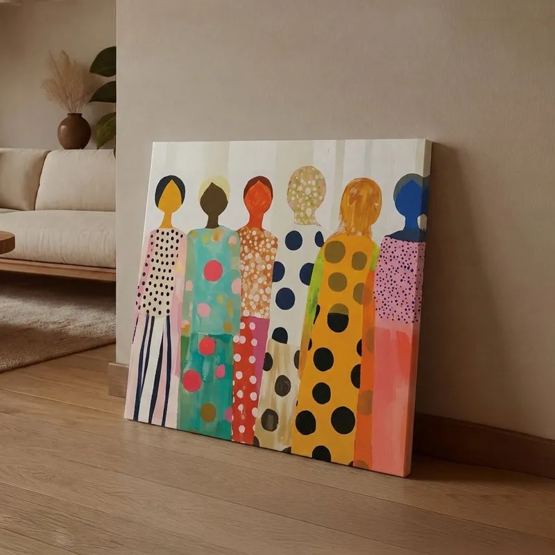 Painted Spirit Canvas Wall Art media 1