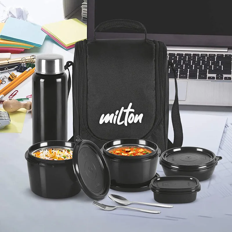 Milton Bistro Spill-Proof Lunch Box - Eight Piece Set media 1