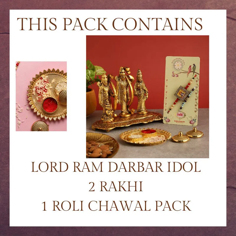 Shri Ram Darbar IV Rakhi Hamper media 4