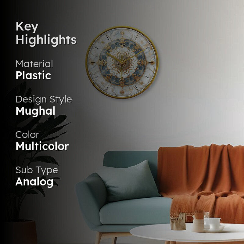 Motion Dial Analog Wall Clock media 2