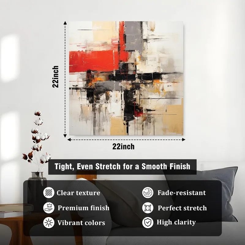 Abstract Strokes Canvas Wall Art media 12