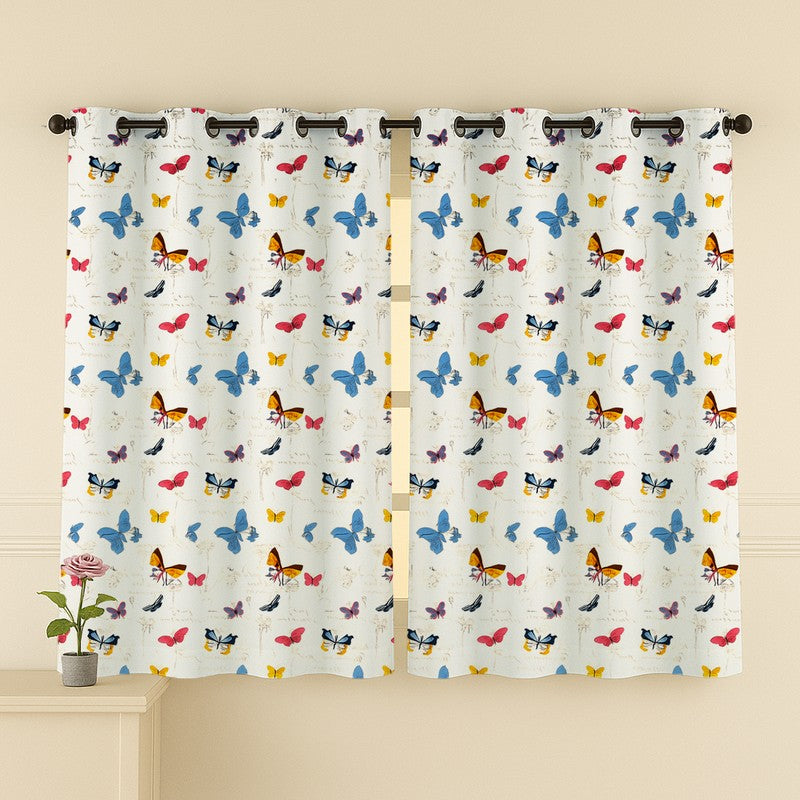 FlutterJoy Cotton Curtains - Set Of Two media 4