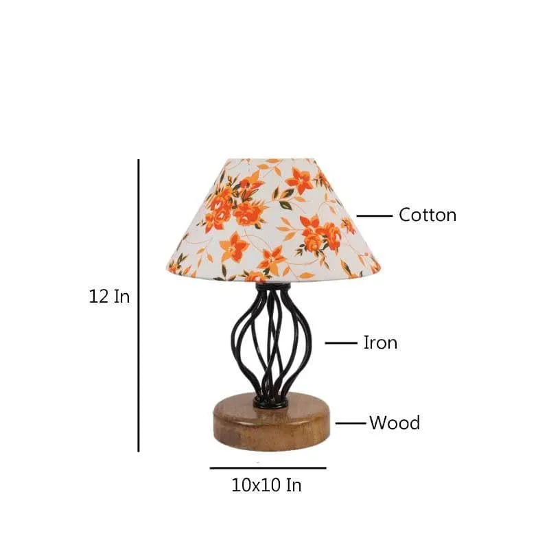 Papilon Decorative Fabric Table Lamp - Multicolor media 6