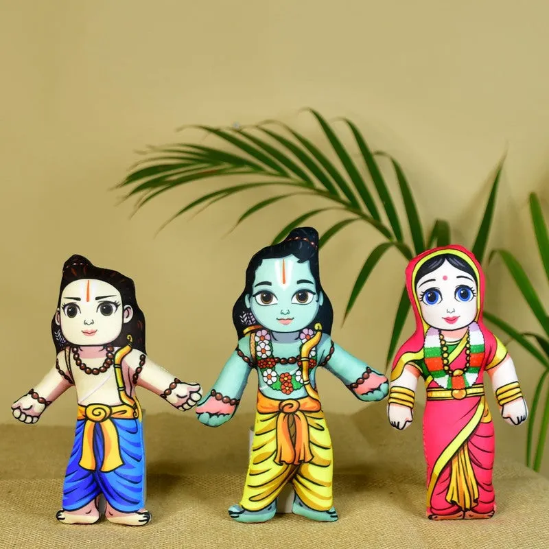 Ramayana Festive Showpiece - Set Of Four media 3