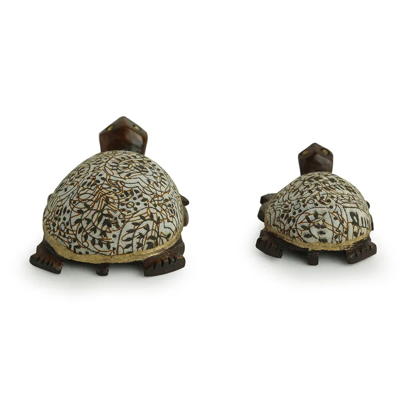 Turtle Warli Showpiece - Set Of Two media 4