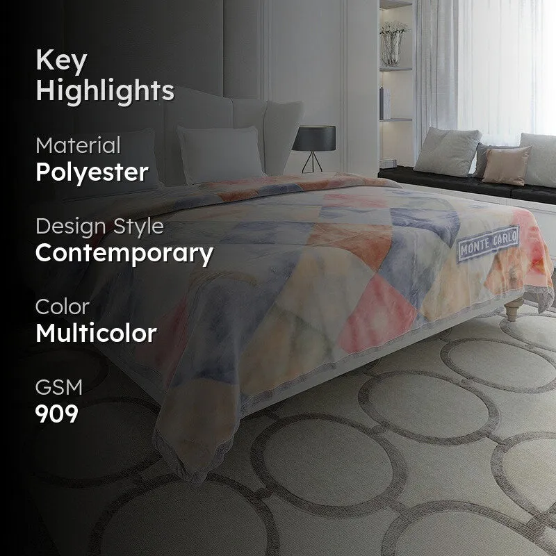 Monte Carlo Whimsical Waves Blanket - 909 GSM media 2
