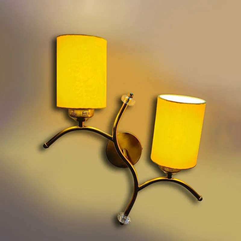 LumiBranch Dual Cotton Wall Lamp - Yellow media 5