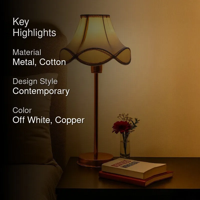 Kavira Kavo Metal Table Lamp - OffWhite media 2