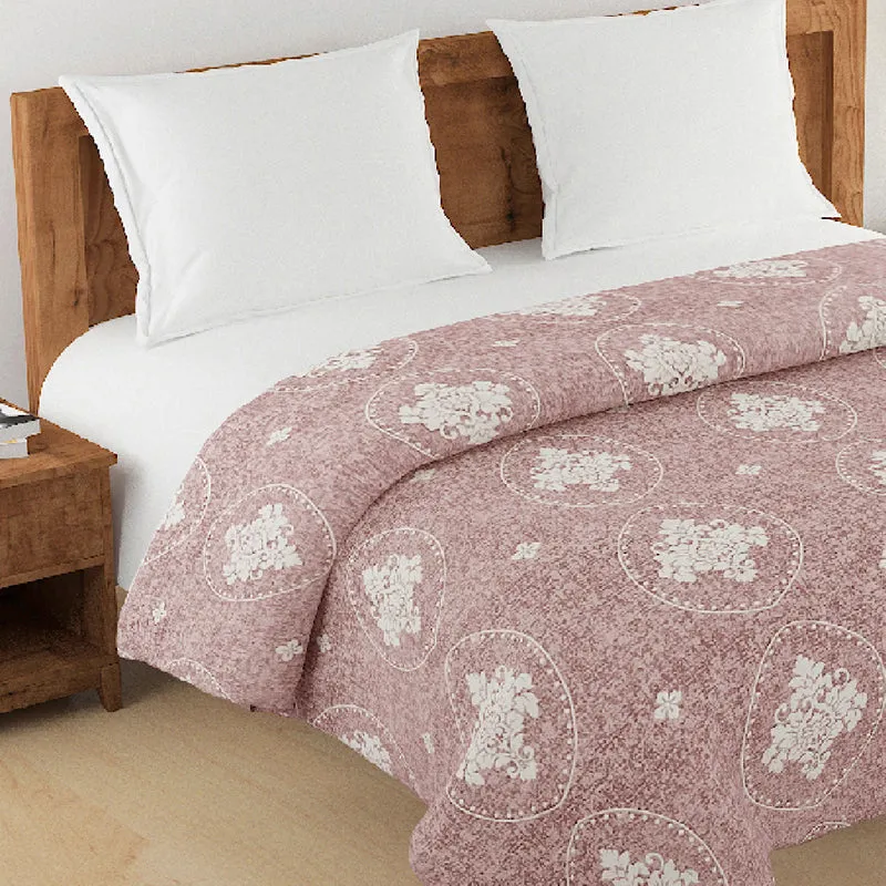 Swayam Zafirah Cotton Comforter (Purple) - 150 GSM media 5