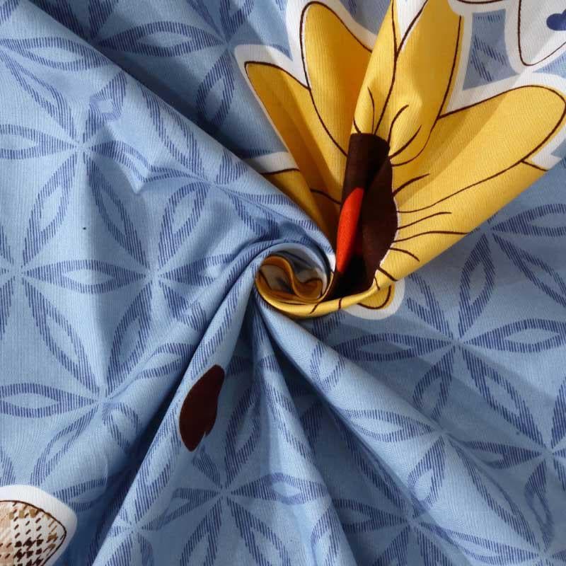 Sunfloral Spirit Microfiber Bedsheet - 130 GSM media 4