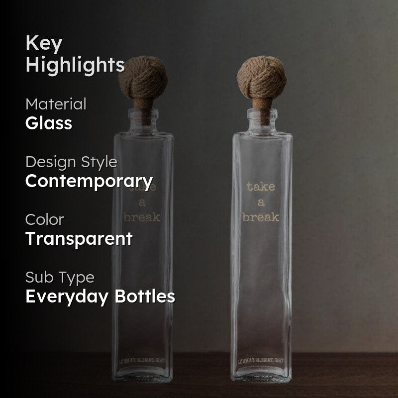 Take-a-Break Water Bottle (750 mL Each) - Set Of Two media 2